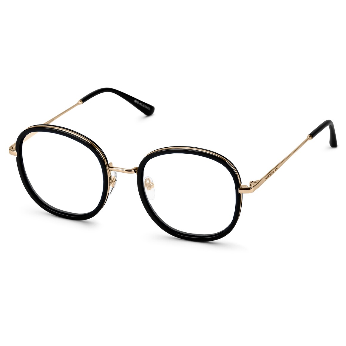 Kpten & Son Amsterdam Large Black mit Sehstärke